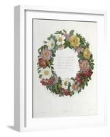 Christmas Roses-Pierre-Joseph Redouté-Framed Giclee Print