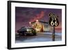 Christmas Route 66-Chris Consani-Framed Art Print