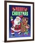 Christmas Santa Elf-Kimura Designs-Framed Giclee Print