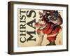 Christmas Santa Hug-null-Framed Giclee Print