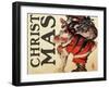 Christmas Santa Hug-null-Framed Giclee Print