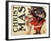 Christmas Santa Hug-null-Framed Giclee Print