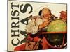 Christmas Santa's Globe-null-Mounted Giclee Print