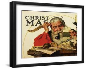 Christmas Santa's Letter-null-Framed Giclee Print