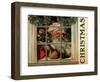 Christmas Santa's Wreath-null-Framed Giclee Print