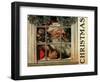 Christmas Santa's Wreath-null-Framed Giclee Print