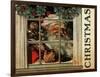 Christmas Santa's Wreath-null-Framed Giclee Print