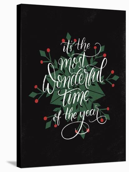 Christmas Sayings IV-Becky Thorns-Stretched Canvas