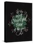 Christmas Sayings IV-Becky Thorns-Stretched Canvas