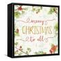 Christmas Sentiments IV-Katie Pertiet-Framed Stretched Canvas