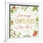 Christmas Sentiments IV-Katie Pertiet-Framed Art Print