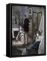 Christmas Shoes, 1891-Miery-Framed Stretched Canvas