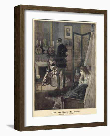Christmas Shoes-null-Framed Giclee Print
