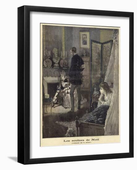 Christmas Shoes-null-Framed Giclee Print