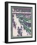 Christmas Shopping in the Snow-Ronald Mcleod-Framed Art Print