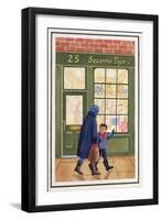 Christmas Shopping-Lavinia Hamer-Framed Giclee Print