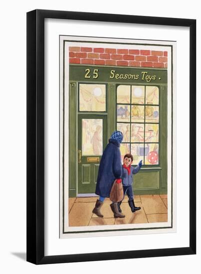 Christmas Shopping-Lavinia Hamer-Framed Giclee Print