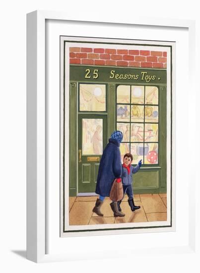 Christmas Shopping-Lavinia Hamer-Framed Giclee Print