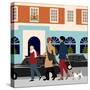 Christmas Shopping-Claire Huntley-Stretched Canvas