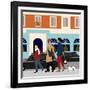 Christmas Shopping-Claire Huntley-Framed Giclee Print