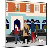 Christmas Shopping-Claire Huntley-Mounted Giclee Print