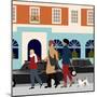 Christmas Shopping-Claire Huntley-Mounted Giclee Print