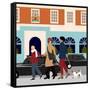 Christmas Shopping-Claire Huntley-Framed Stretched Canvas