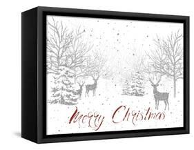 Christmas Silver 1-Jean Plout-Framed Stretched Canvas