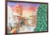 Christmas Singers-Tony Todd-Framed Giclee Print