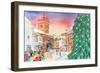 Christmas Singers-Tony Todd-Framed Premium Giclee Print