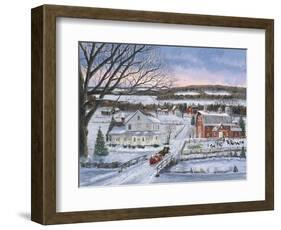 Christmas Sleigh Ride-Bob Fair-Framed Giclee Print