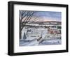 Christmas Sleigh Ride-Bob Fair-Framed Giclee Print