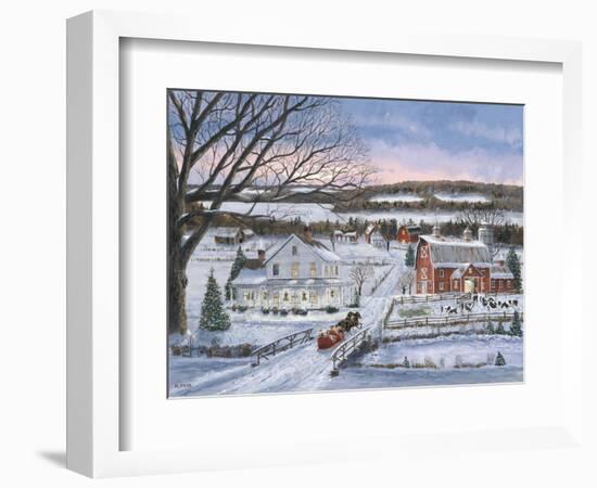 Christmas Sleigh Ride-Bob Fair-Framed Giclee Print