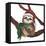 Christmas Sloth I-Elizabeth Medley-Framed Stretched Canvas