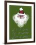 Christmas Snowflake Santa-Cyndi Lou-Framed Giclee Print