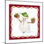 Christmas Snowman I-Lanie Loreth-Mounted Premium Giclee Print