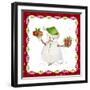 Christmas Snowman I-Lanie Loreth-Framed Art Print