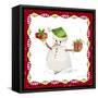 Christmas Snowman I-Lanie Loreth-Framed Stretched Canvas