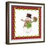 Christmas Snowman II-Lanie Loreth-Framed Art Print