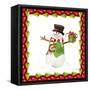 Christmas Snowman II-Lanie Loreth-Framed Stretched Canvas