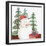 Christmas Snowman-Kim Allen-Framed Art Print