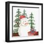 Christmas Snowman-Kim Allen-Framed Art Print