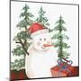 Christmas Snowman-Kim Allen-Mounted Art Print