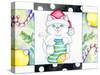 Christmas Socks-Valarie Wade-Stretched Canvas