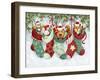 Christmas Socks-MAKIKO-Framed Giclee Print