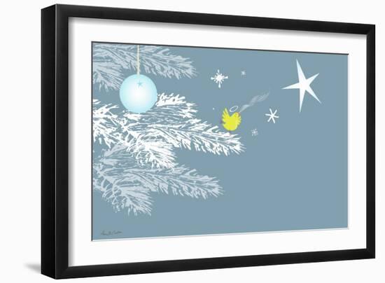 Christmas Song-Anne Cote-Framed Premium Giclee Print