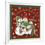 Christmas Songs Snowmen-Jean Plout-Framed Giclee Print