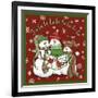 Christmas Songs Snowmen-Jean Plout-Framed Giclee Print