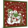 Christmas Songs Snowmen-Jean Plout-Mounted Giclee Print