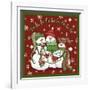 Christmas Songs Snowmen-Jean Plout-Framed Giclee Print